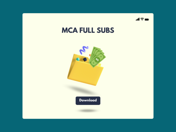 30-90 Days Old MCA Full Pack